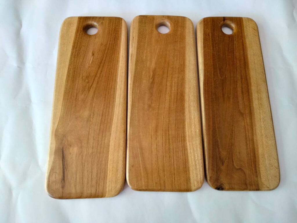 Chopping board cooking restaurant serving teak wood